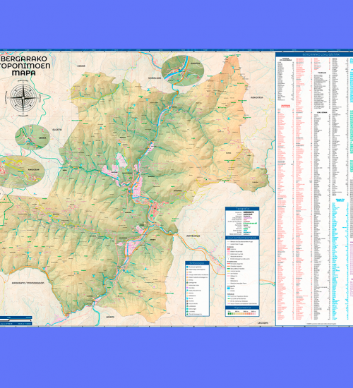 Mapas toponímicos